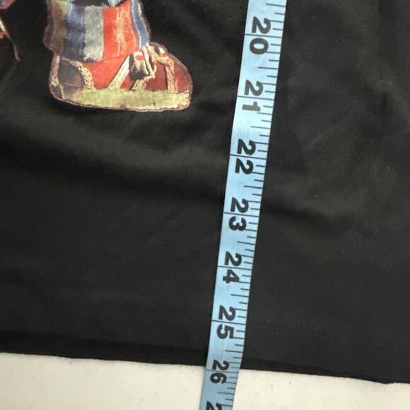 Chucky T Shirt Mens L Blac Wanna Play Graphic Grunge Y2K 90s - Picture 7 of 7